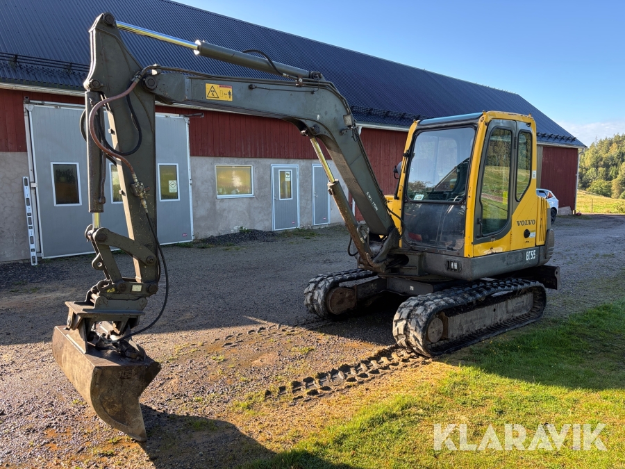 Grävmaskin Volvo EC55