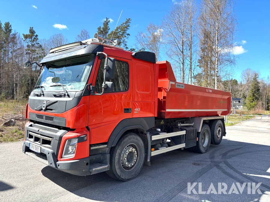 Tippbil Volvo FM 410 6*2, 419hk, 2014
