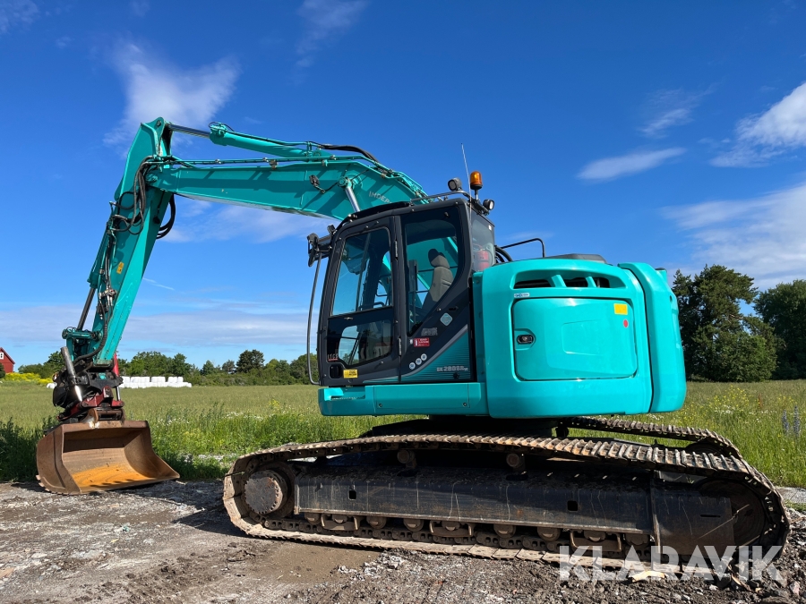 Grävmaskin kobelco 260 Kobelco SK260 SRLC-3 med redskap