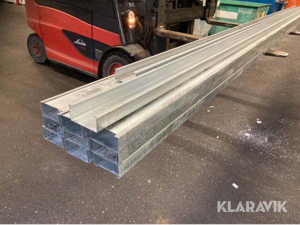 Parti med plåtreglar FR95 5000mm