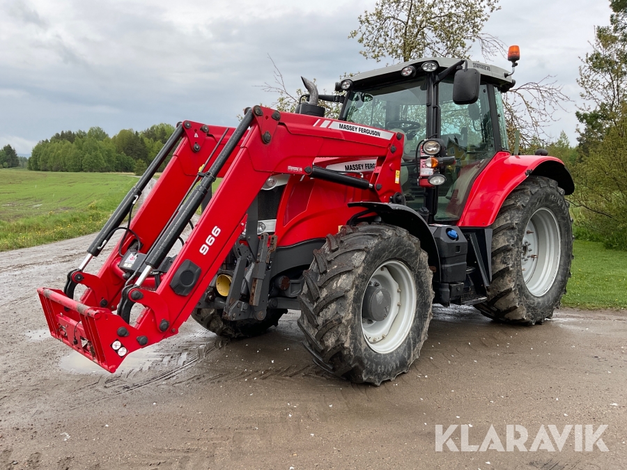 Traktor Massey Ferguson 6616 med lastare