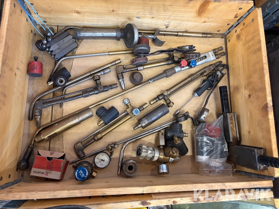 Gassvets/ Gasskär utrustning