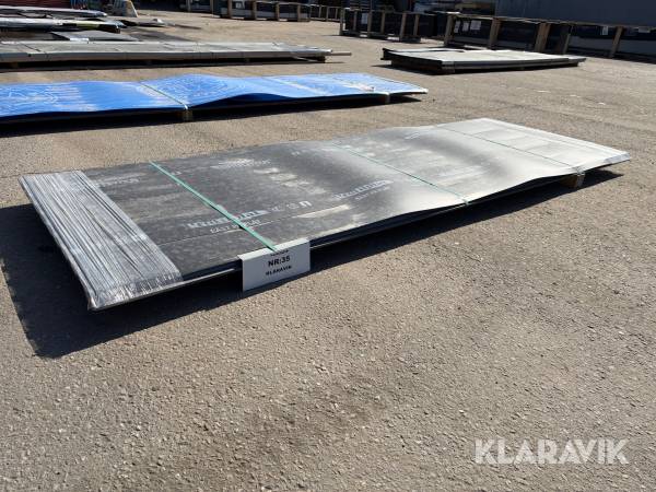 Sekund bunt med plåt TRP20 GPM Mörksilvermetallic 0,6mm PLX 7st