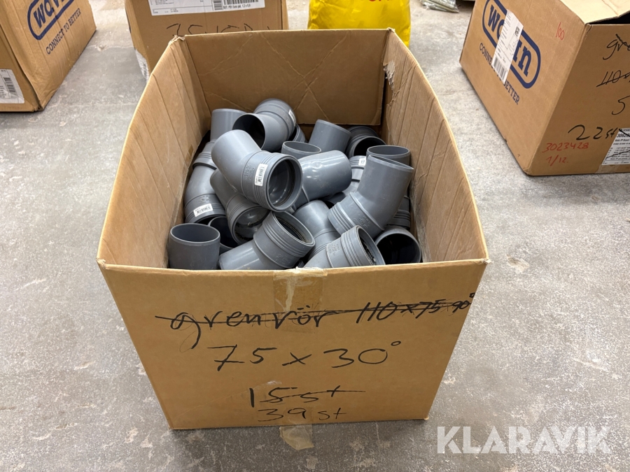 Avloppsrör/Grenrör Wavin PP 75X30*