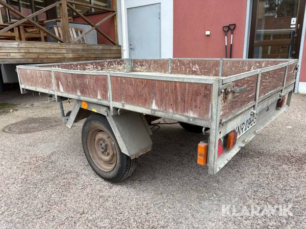 Släpkärra BR FRANSSON hög modell med 60 mm drag