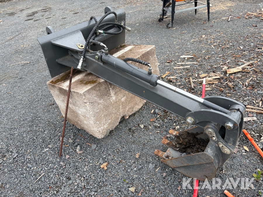 Grävredskap/grävaggregat fäste trima