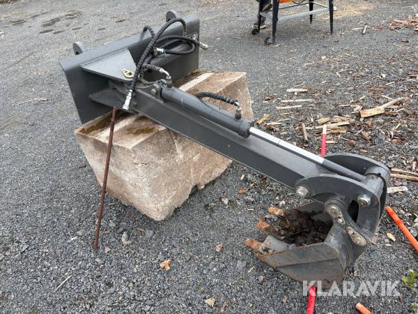 Grävredskap/grävaggregat fäste trima