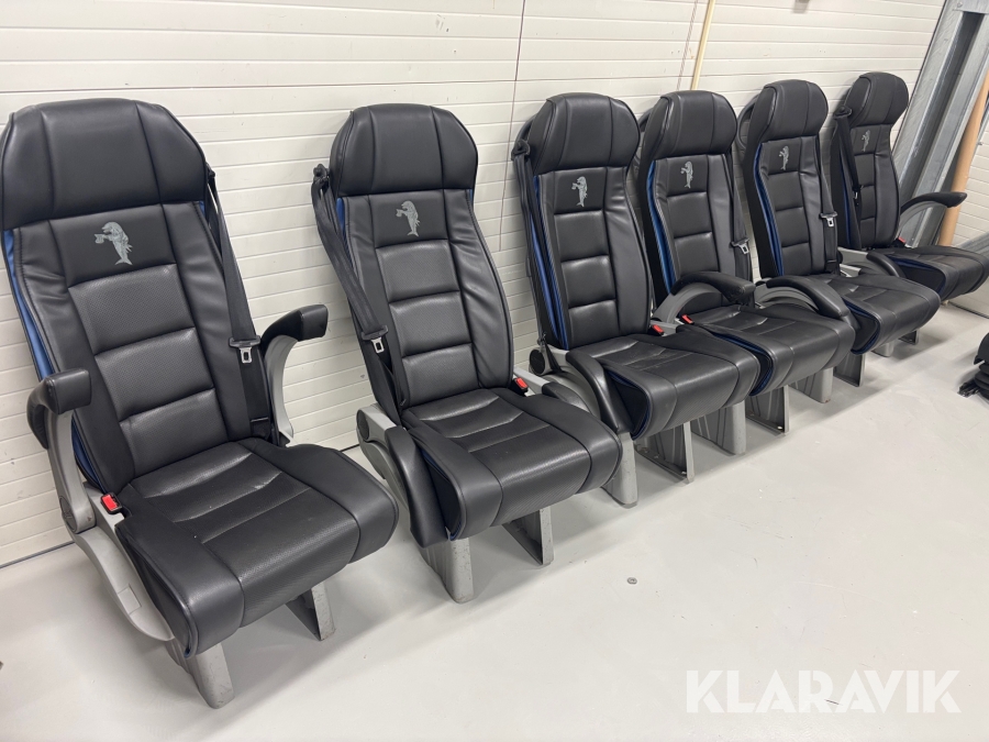 Säten /stolar L SEGE 6st 