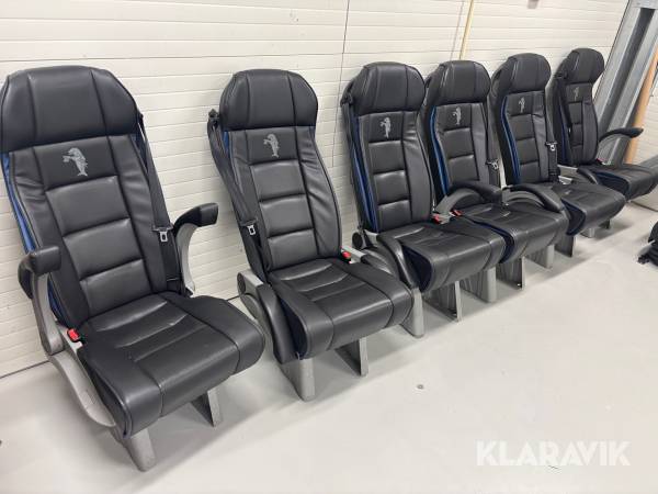 Säten /stolar L SEGE 6st 