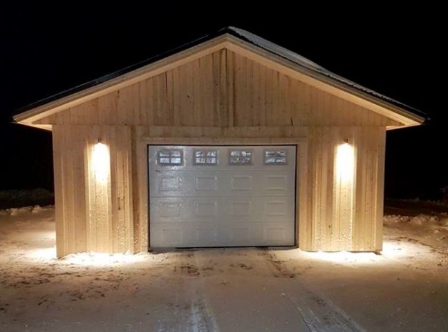 Garage i moduler, ca 53 kvm