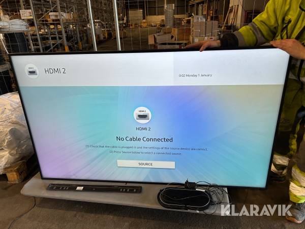 Storbildsskärm HD Samsung QB75R