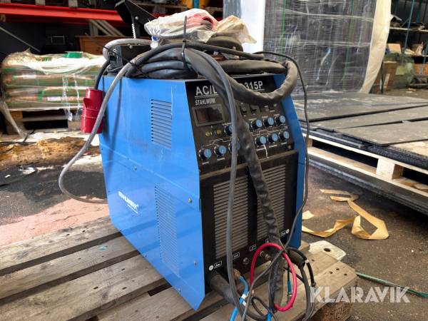 Kombisvets Stahlwerk WIG 315P Mig/Mag