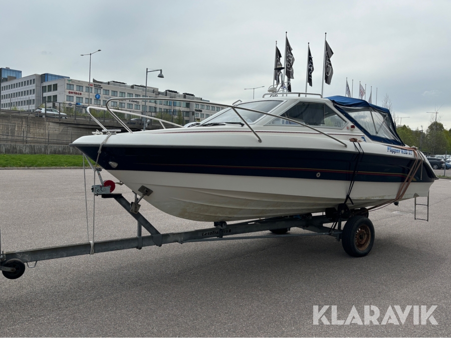 Båt Flipper 630 ht, med 115hk 4-takts Mercury