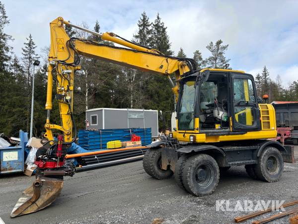 Hjulgrävmaskin Komatsu PW148-8