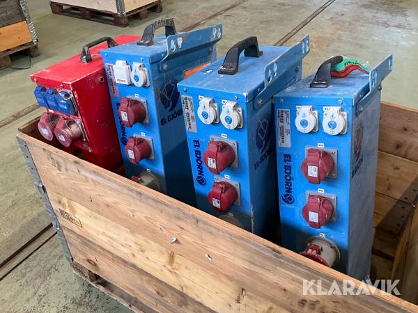 Trappcentral 4st El-Björn, Garo UF63S, UGTC 100