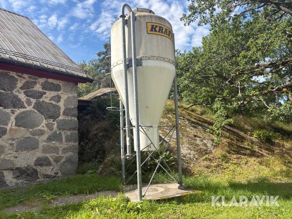 Silo för kraftfoder Kraft 3 m3