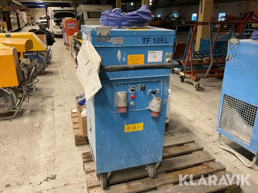 Varmluftsfläkt El-Björn TF 18 EL