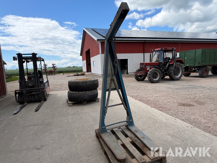 Pallyftare för kran 1500 kg