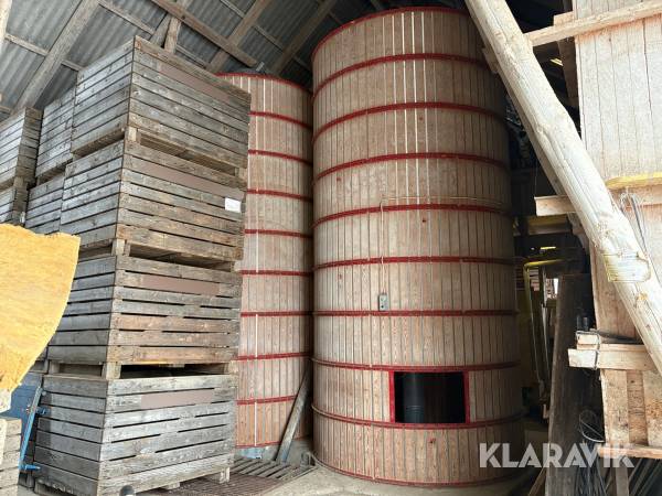 Spannmålssilos Kongskilde 20 ton 2st