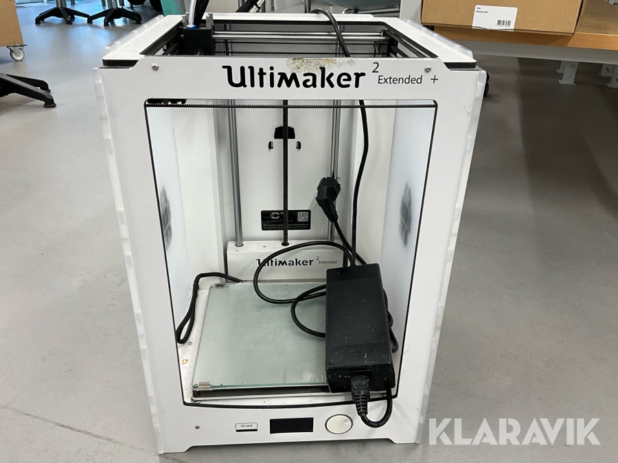 3D printer Ultimaker 2 extended med material