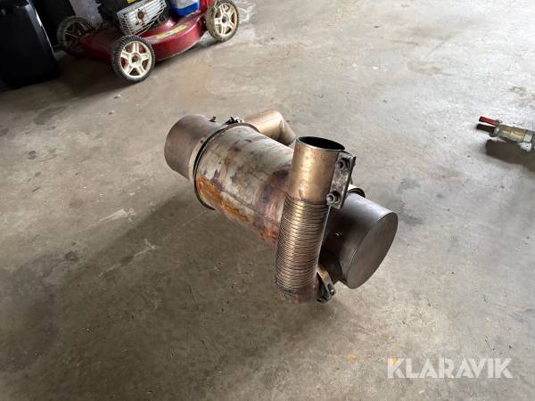 Partikelfilter DieselCleaning aB FC180 vändbart