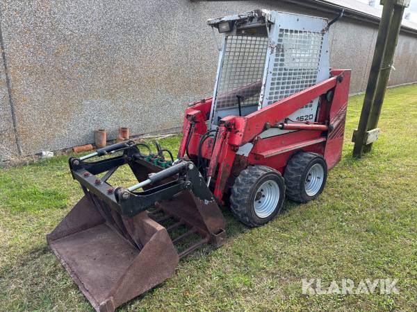 Kompaktlastare Gehlmax SL 1620 med redskap