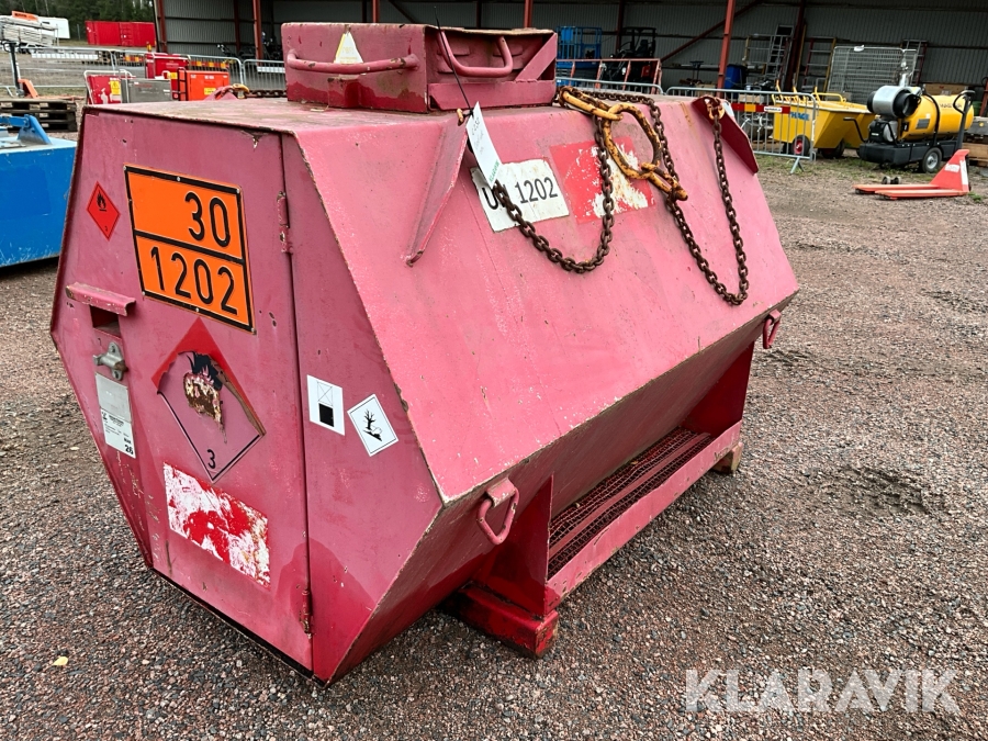 Dieseltank J-O FHERM DUMPER AB 1500L