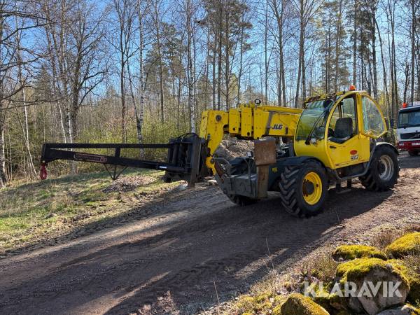 Teleskoplastare JLG 4017 med kranarm