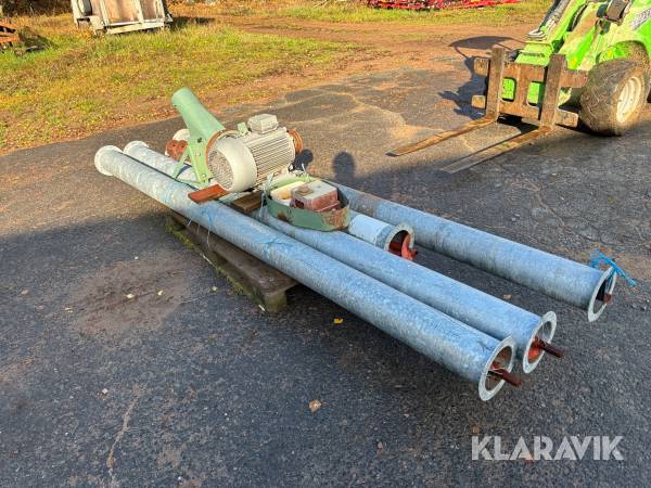 Spannmålsskruv 6 tum 11m