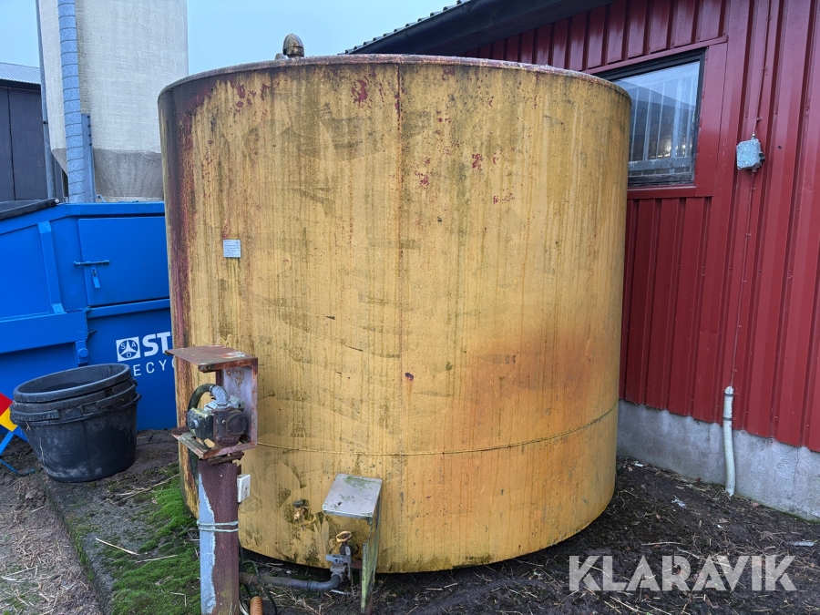 Dieseltank Tankservice 10 m³ med pump