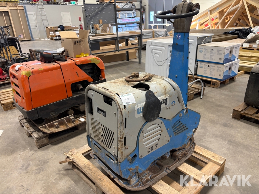 Markvibrator/vibroplatta Weber CR 7 CCD 2.0