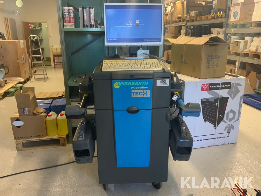 Hjulinställning för personbilsdäck Beissbarth Microline tech 8 R