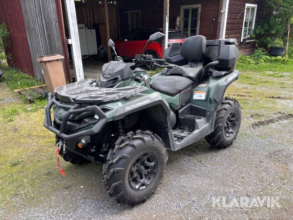 ATV Can-Am Outlander 570 V-twin EFI med plog