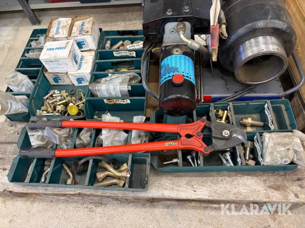 Hydraulisk slangpress 12 volt Finn Power P20CS30