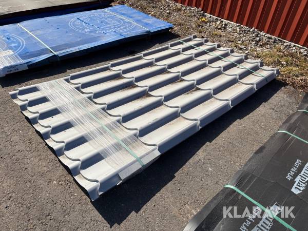 Sekund bunt med plåt President PE silver 45 10st