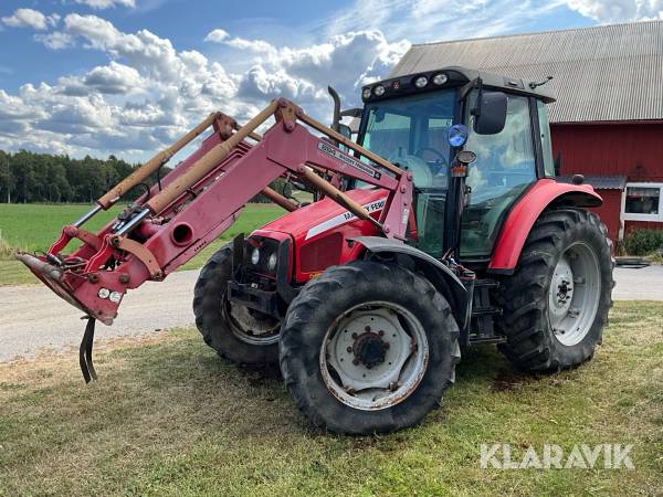 Traktor Massey Ferguson 6455 med lastare