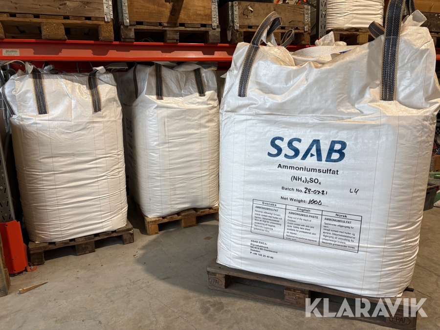 Ammoniumsulfat SSAB EMEA 3st