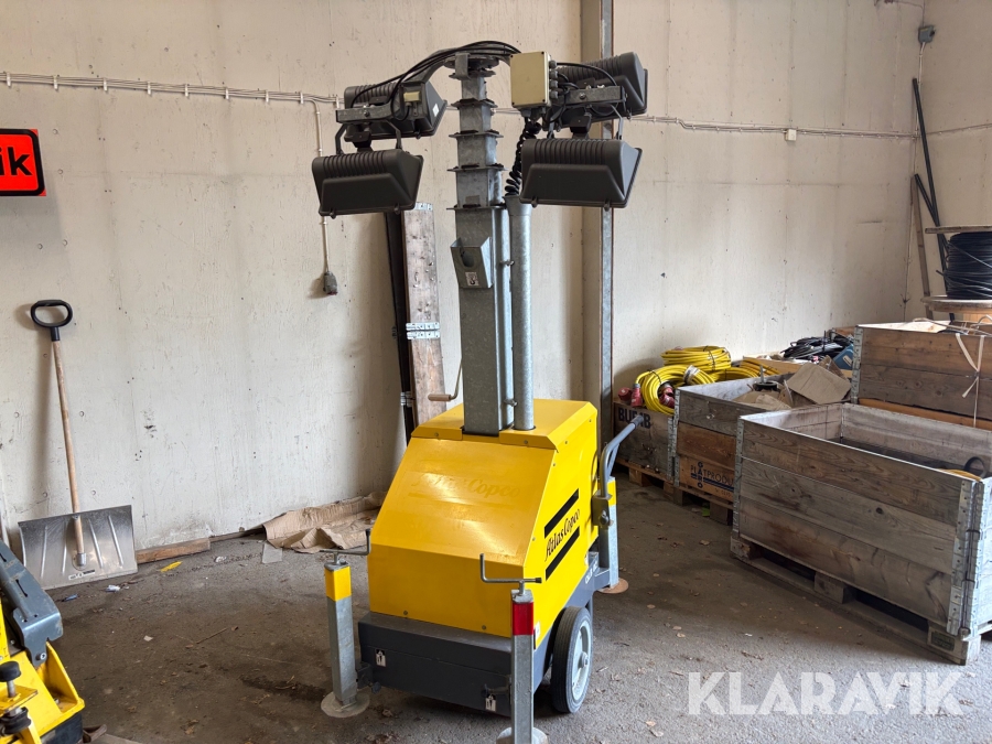 Belysningsmast Atlas Copco QLB 02