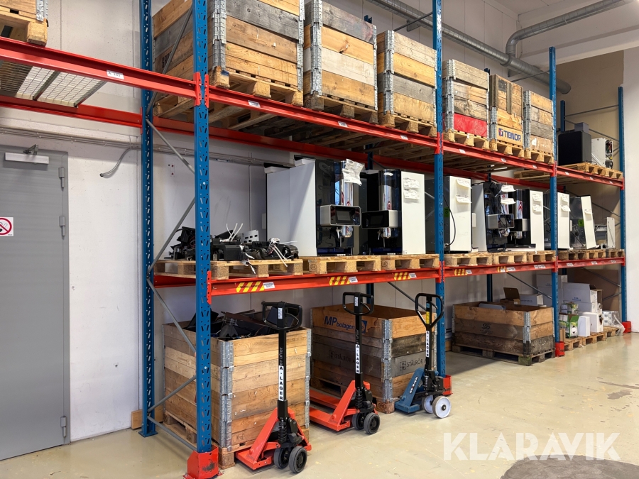 Pallställage 30 pallplatser