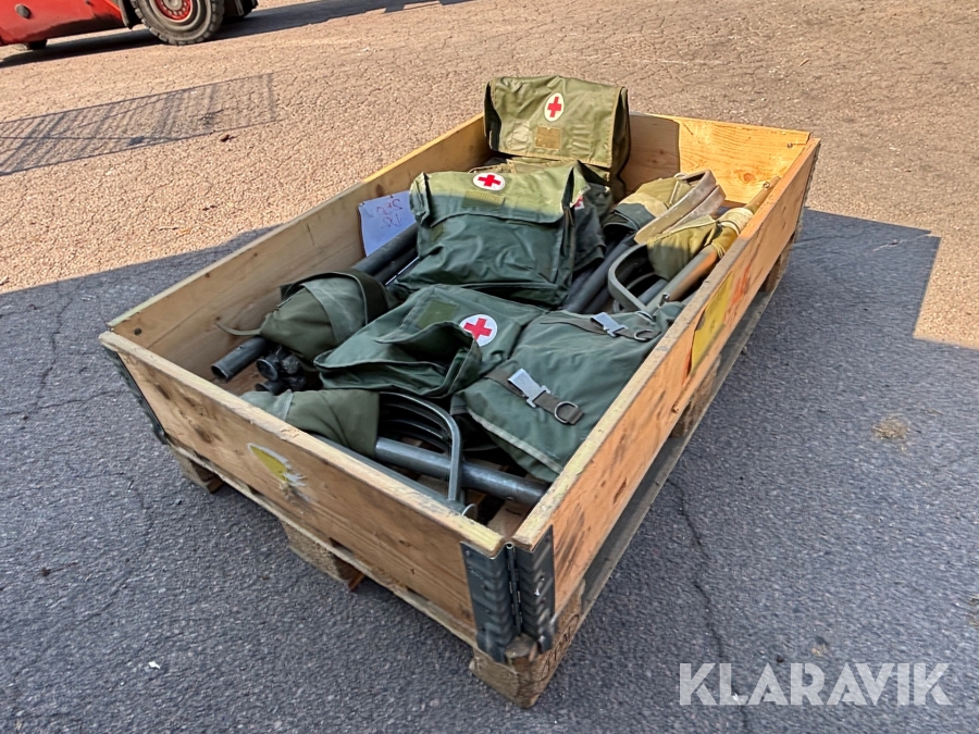 Sjukvårdarväskor & bårar