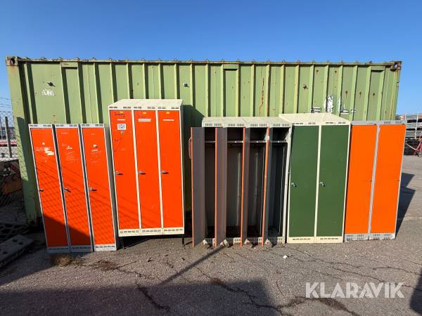 Klädskåp 14st 