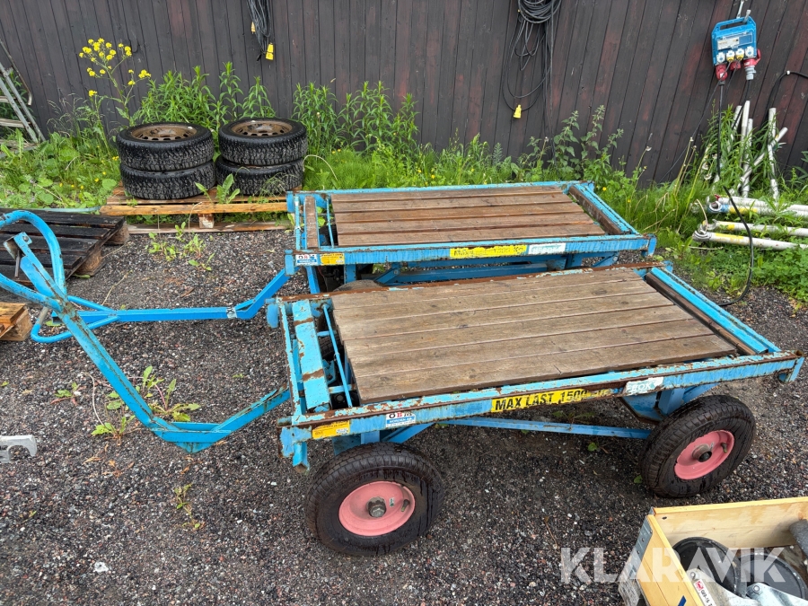 Höj och sänkbar vagn 3 st