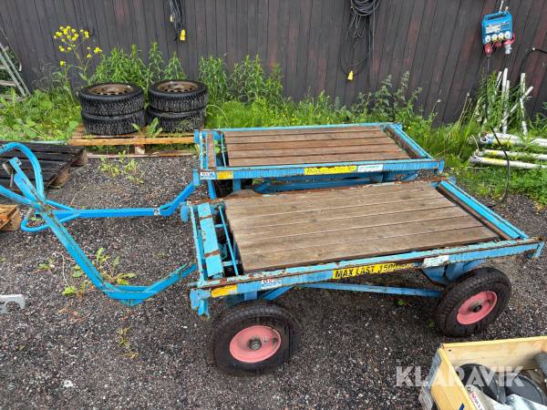 Höj och sänkbar vagn 3 st