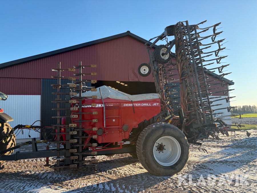 Såmaskin Kongskilde Demeter drill jet D4608