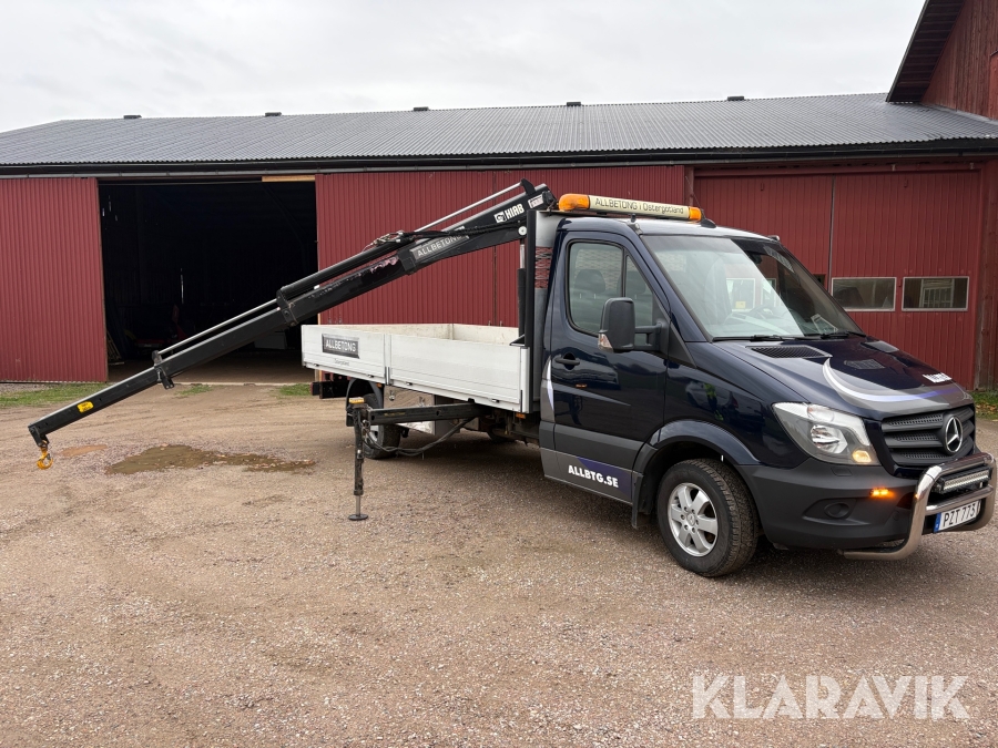 Kranbil Mercedes-Benz Sprinter Hiab 026 T-2