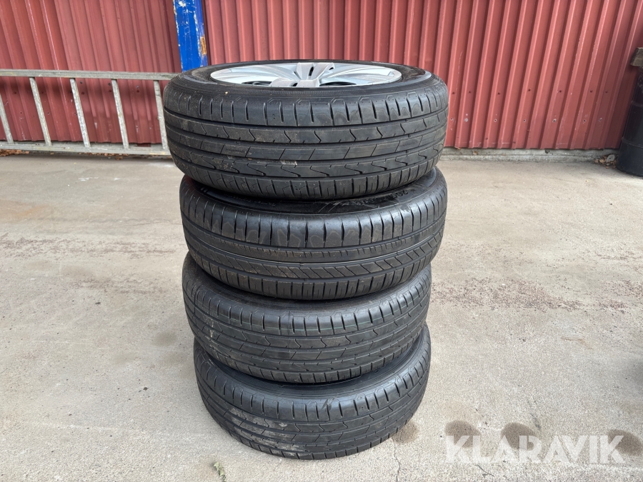 Sommardäck på fälg Hankook 205/60R16 4st
