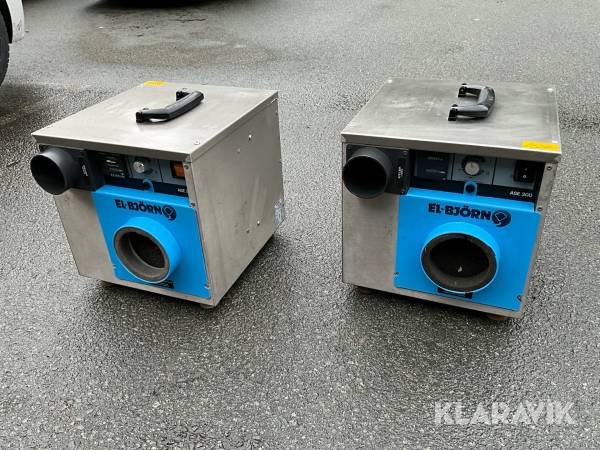 Avfuktare bygg 2st El-Björn ASE 300