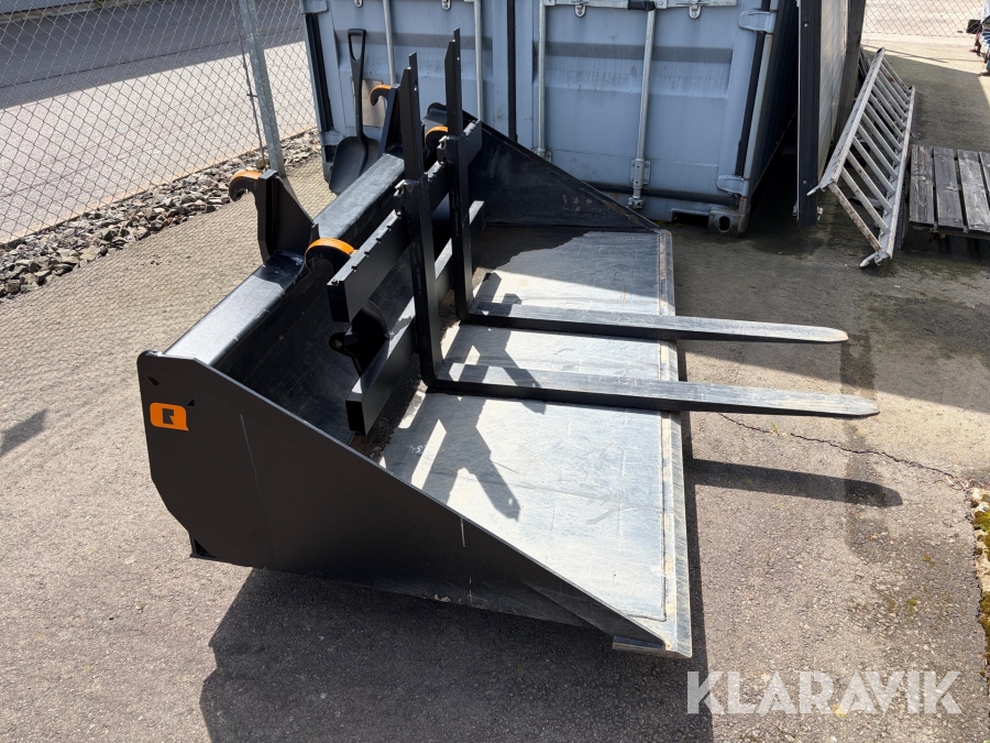 Skopa 1 st, Pallgafflar 1 st Alo Gradin Bucket 220 / Fork Frame M 1400