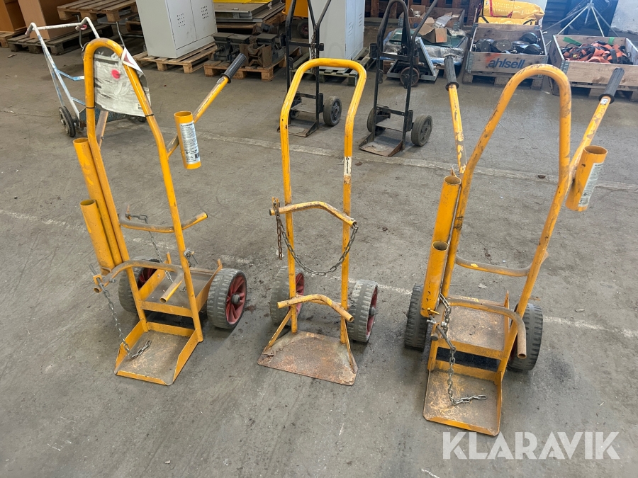 Flaskkärror Hörby Bruk 3 st