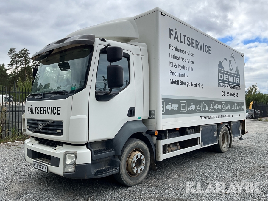 Lastbil/ servicebil Volvo FL 7.1 4x2 Verkstadsinredning & kran